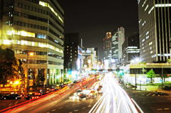 大阪の夜