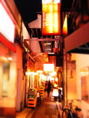 ハモニカにて。
