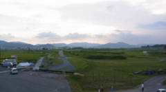 もうすぐ夕暮れ。