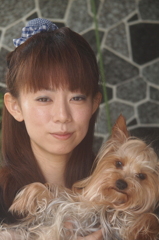 長女の志保美と愛犬ザップです！