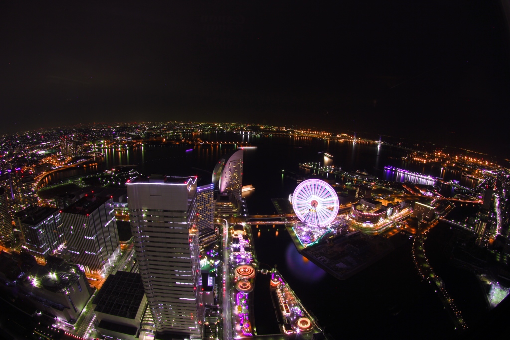 横浜の夜