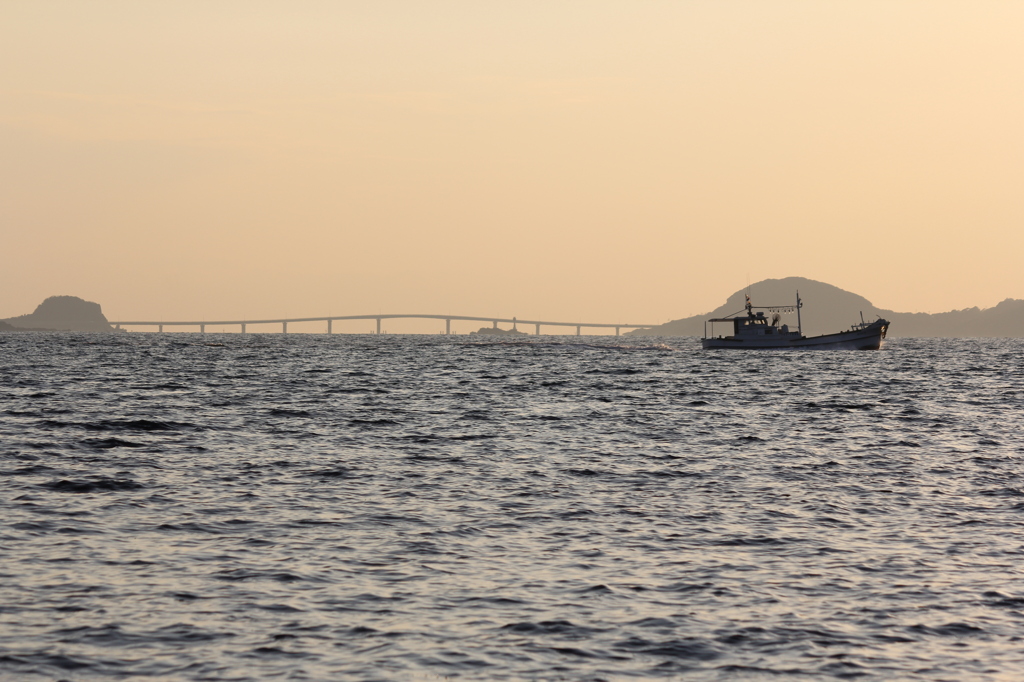 角島大橋遠景