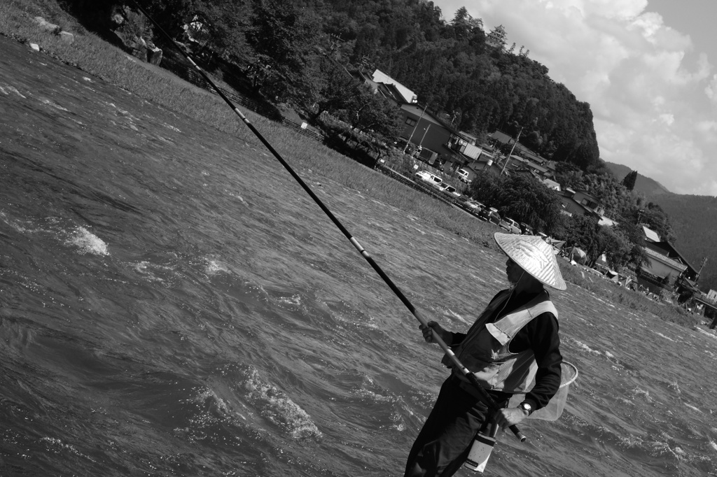 鮎釣り師Ⅰ