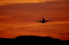 赤い空へ