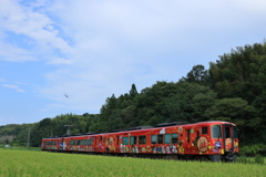 赤いアンパンマン列車
