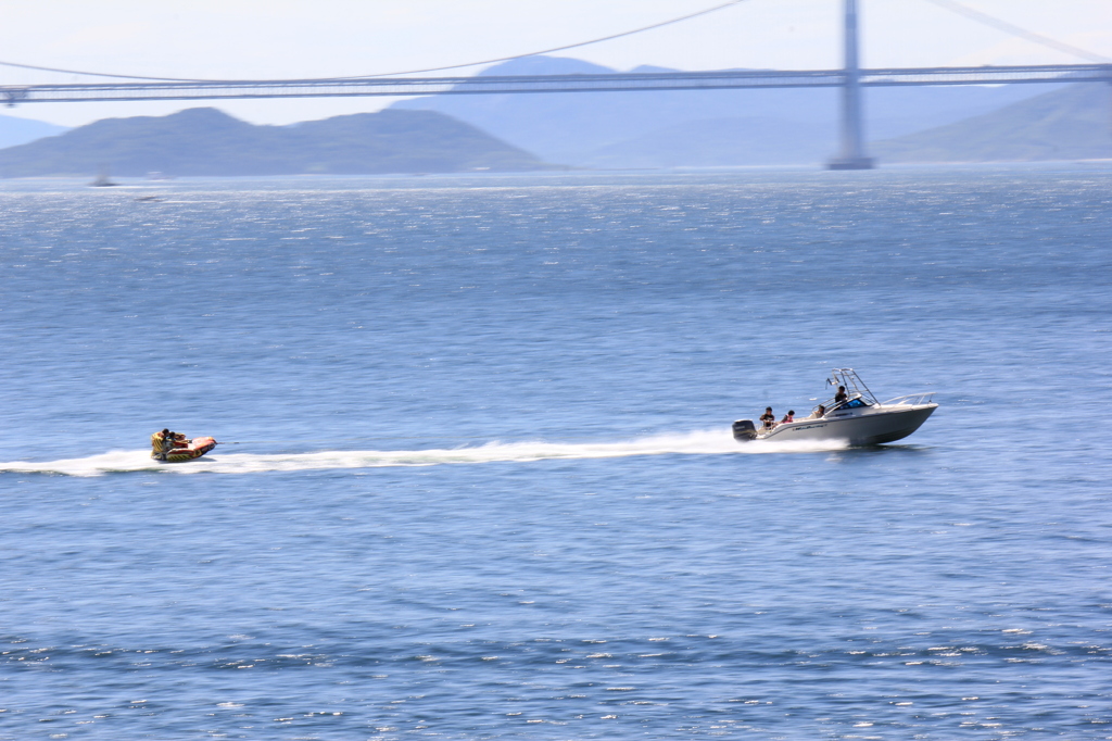 瀬戸大橋と夏休み