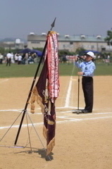 目指した優勝旗
