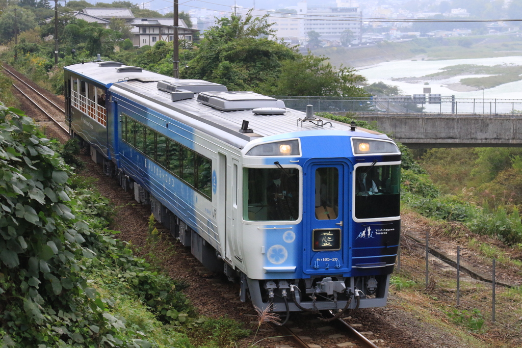 185系　藍よしのがわトロッコ