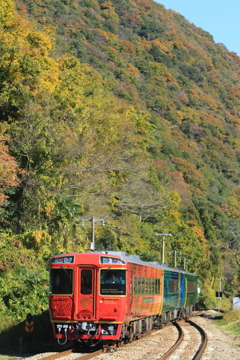 紅葉と四国まんなか千年ものがたり