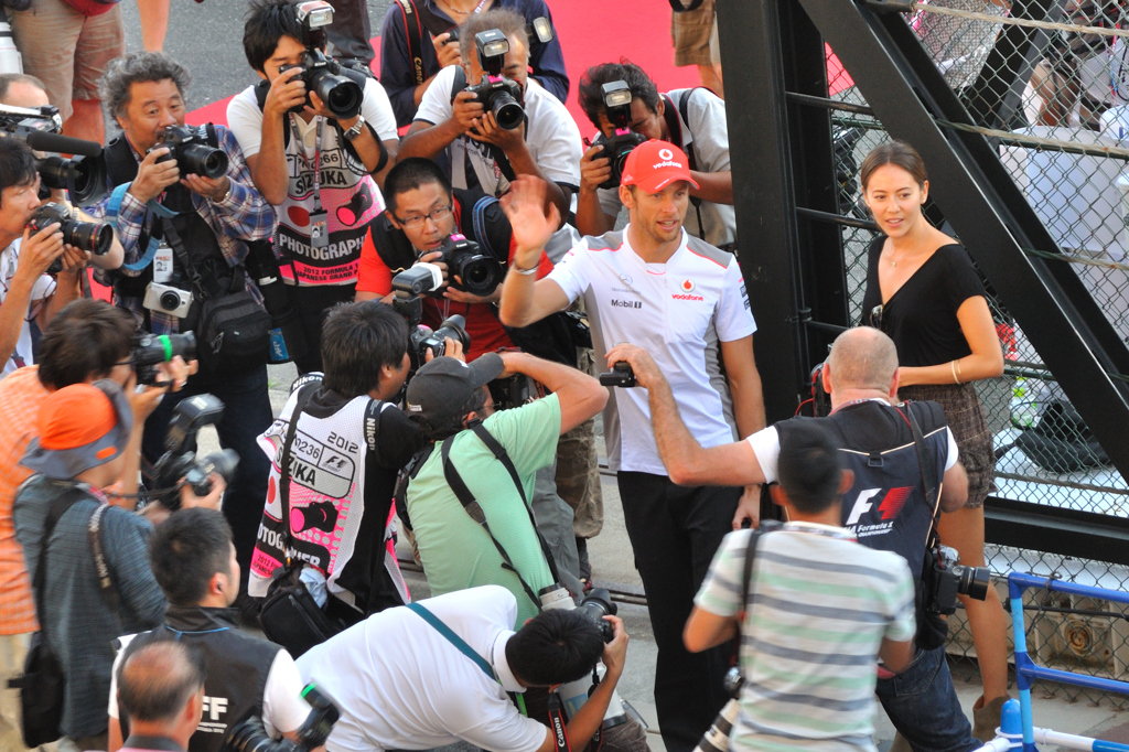 F1 2012　鈴鹿サーキット(ジェンソン・バトン ドライバーサイン会)