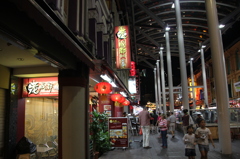 2012年7月8日　シンガポール　夜の散策　中華街