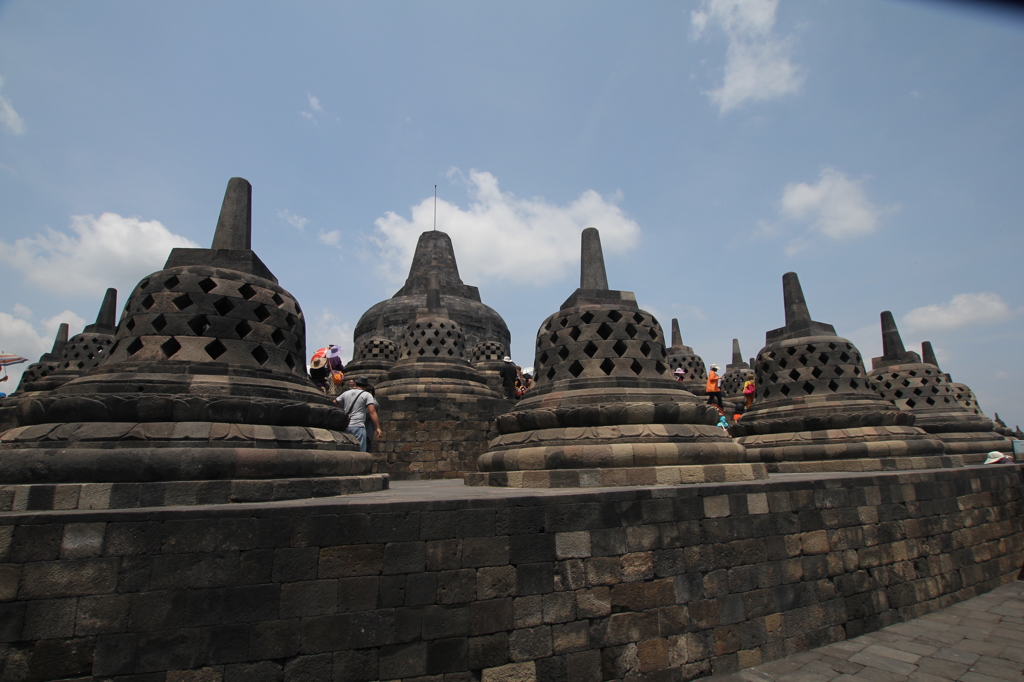 2012年11月16日　インドネシア　ボロブドゥル寺院遺跡群旅行