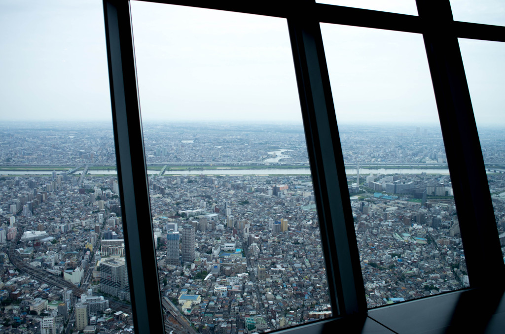 スカイツリーから見た東京２