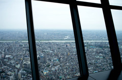 スカイツリーから見た東京２
