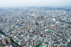 スカイツリーから見た東京３
