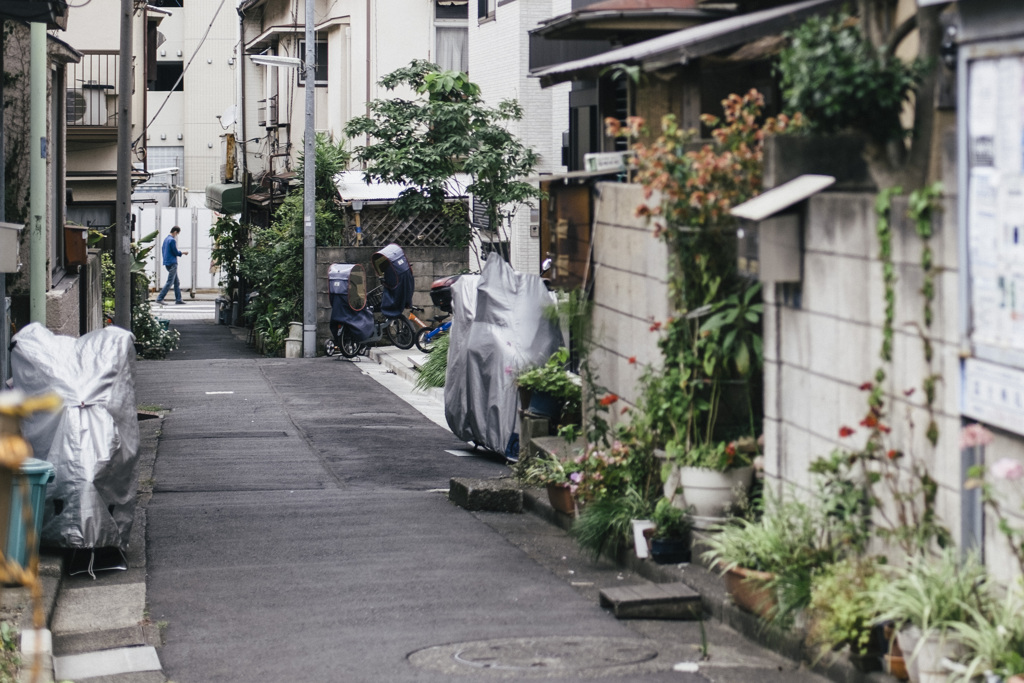 4年後の路地