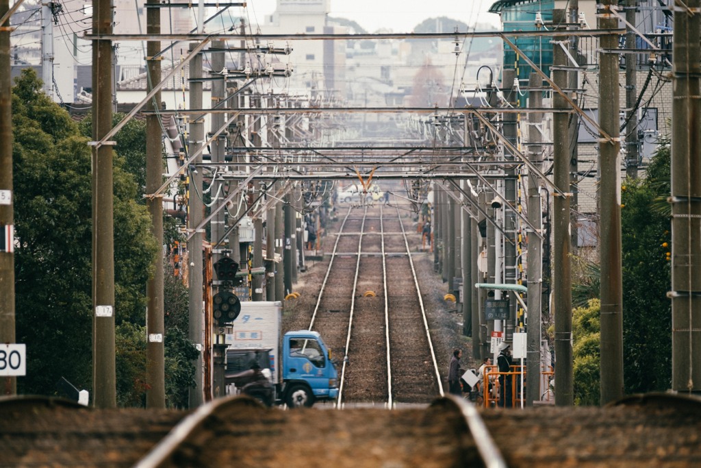 今池駅から