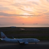 伊勢湾の夕景