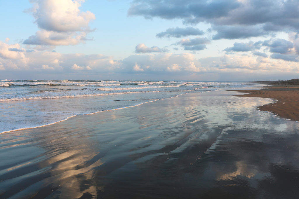 空と海岸