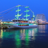 神戸港の帆船