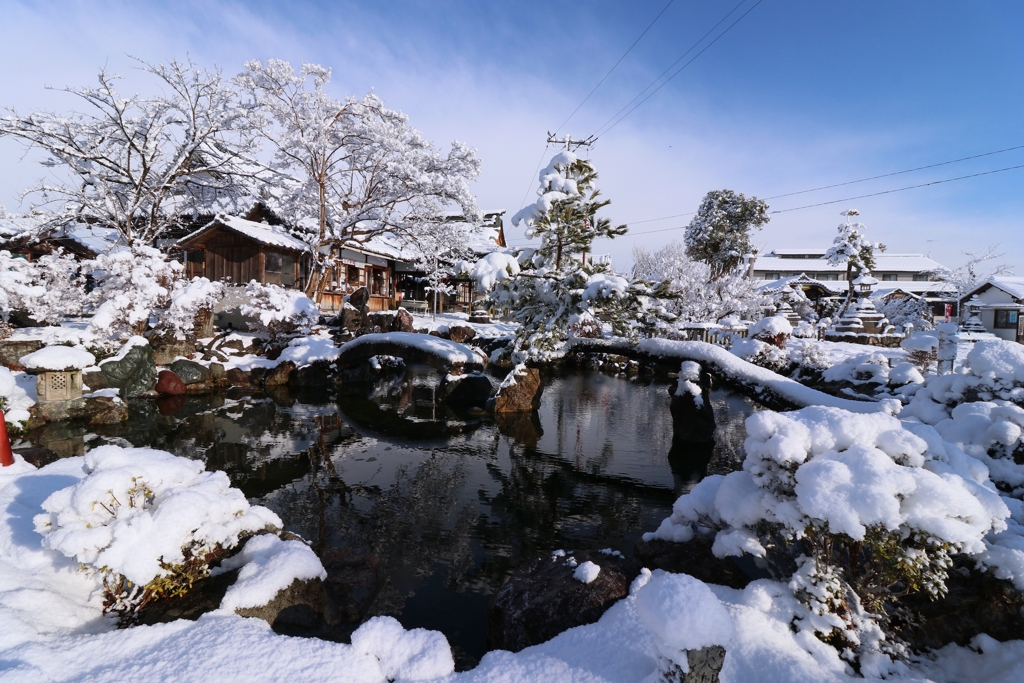 雪化粧