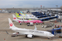 カラフルな機体