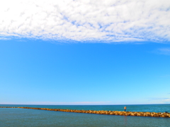 海と空と雲と