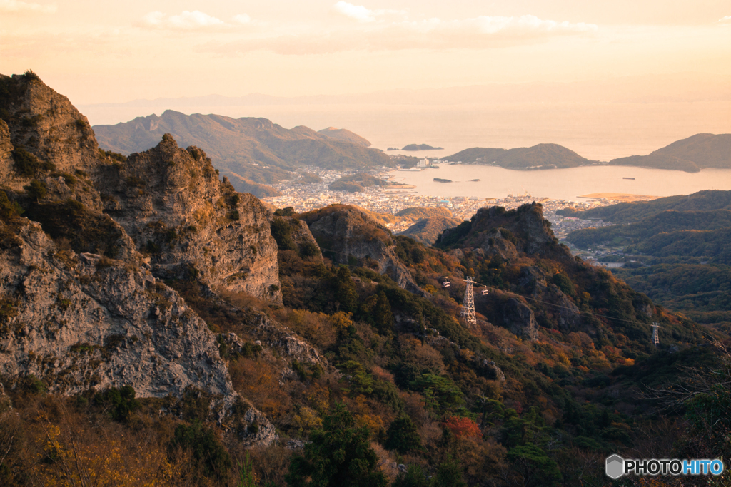 小豆島夕景