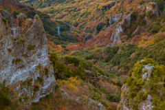 錦秋寒霞渓