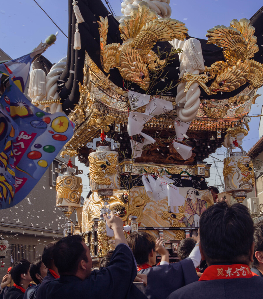 桜吹雪～北条節句祭り3