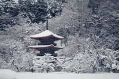 金剛院雪景色