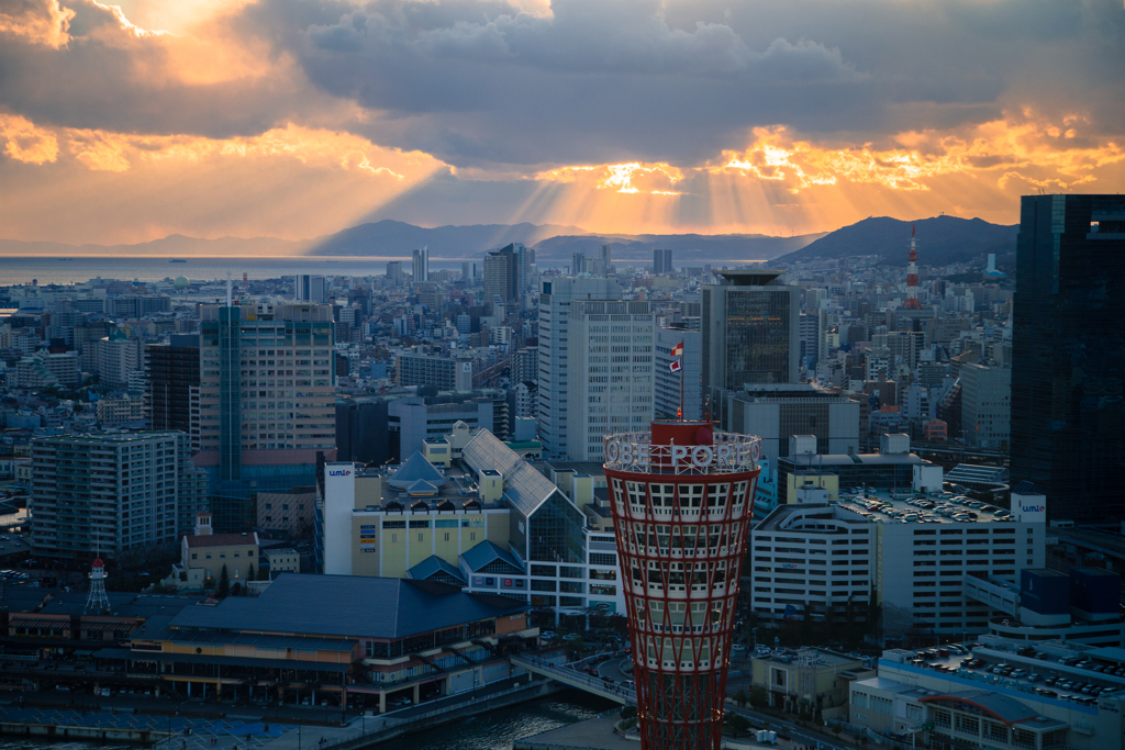 三都物語～神戸夕景