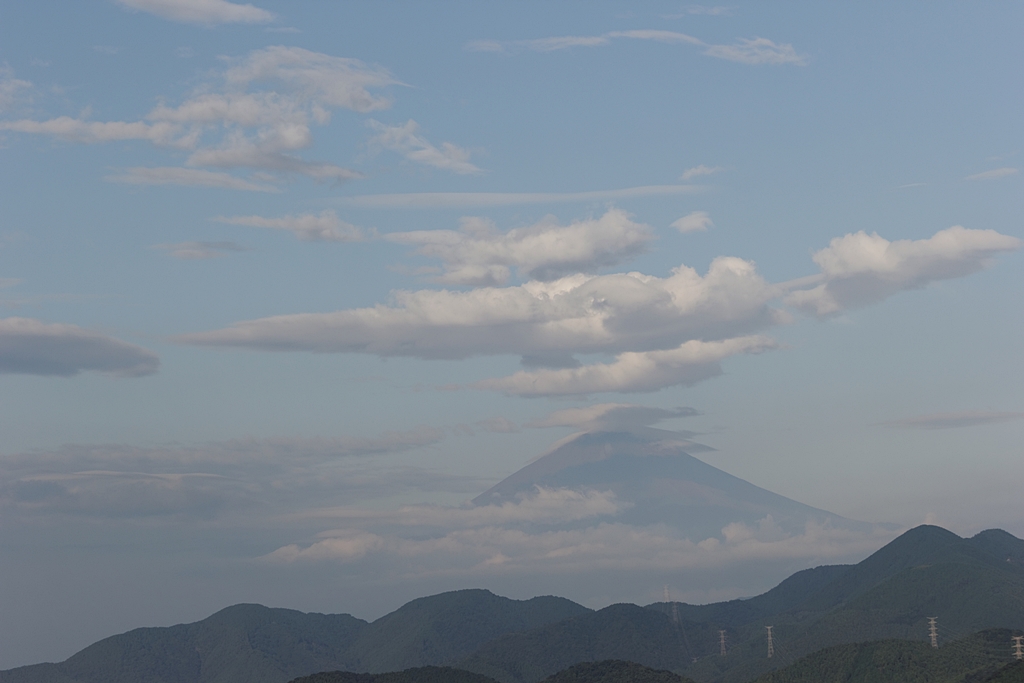 今朝の富士山♪