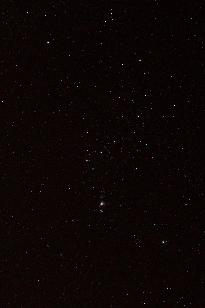 オリオン座とオリオン座大星雲