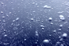 気泡・・・