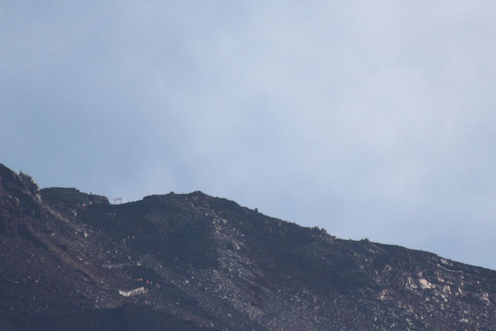 富士山 登山者