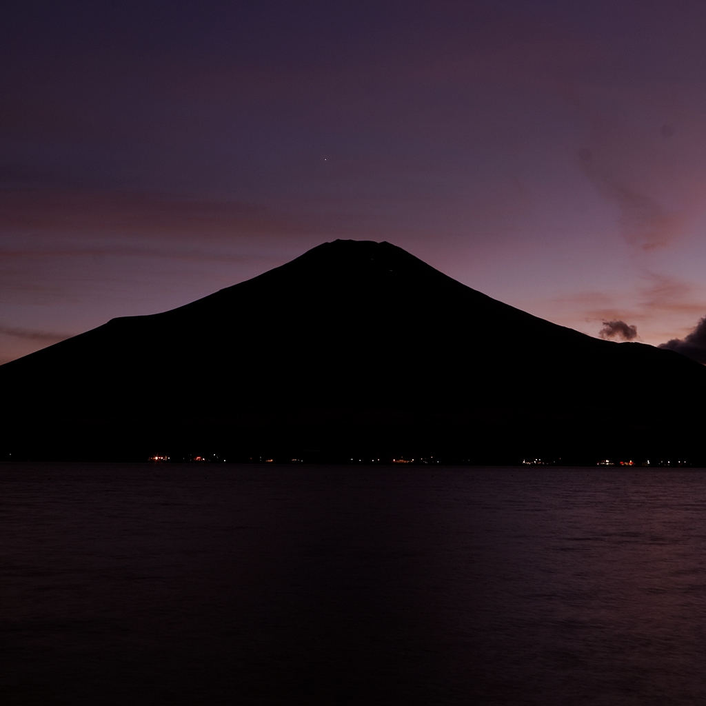 富士山と金星？