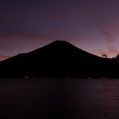 富士山と金星？