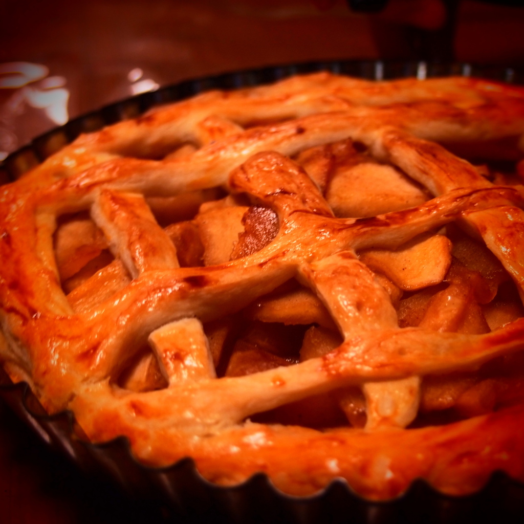 自家製アップルパイ