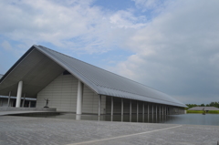 滋賀県　佐川美術館