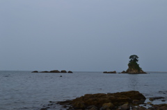 富山県　雨晴海岸