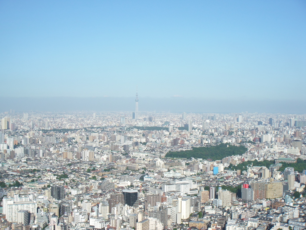 東京都　サンシャイン60屋上より