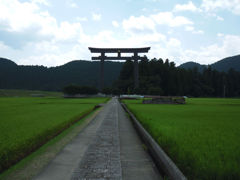 和歌山県　熊野本宮大社　大鳥居