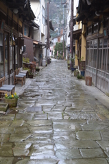 島根県　青石畳通り