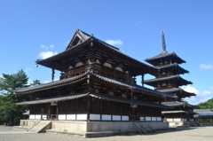奈良県　法隆寺