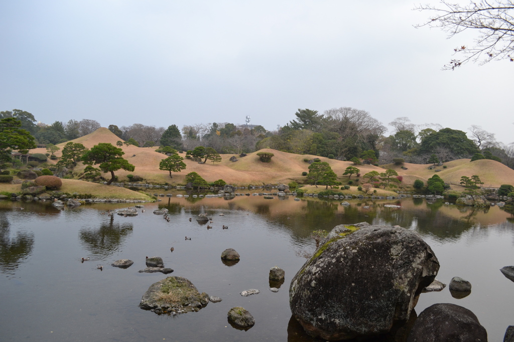 熊本県　水前寺公園