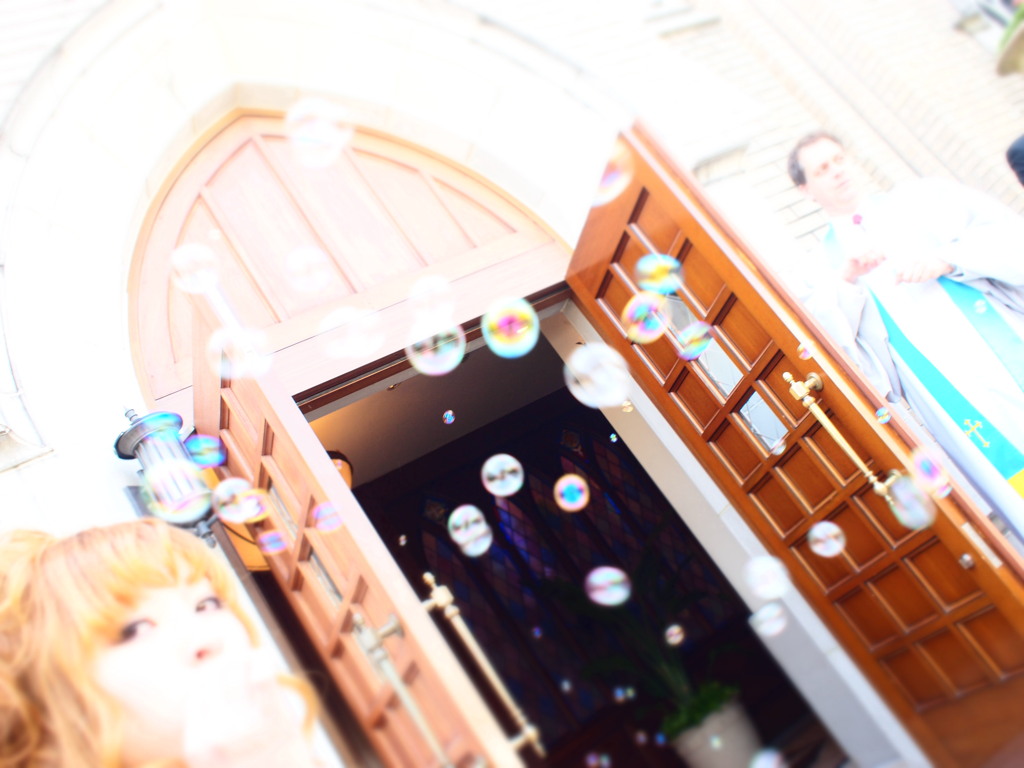 幸せのシャボン玉