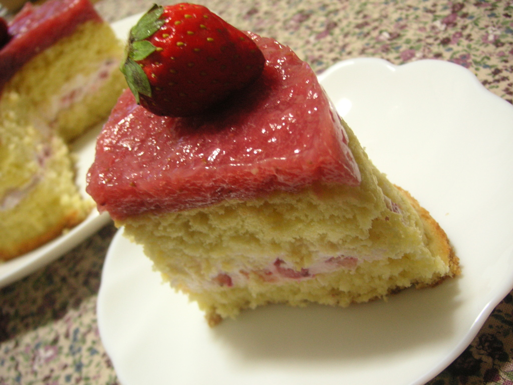 イチゴケーキ