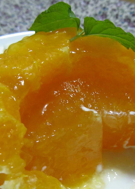 オレンジゼリー