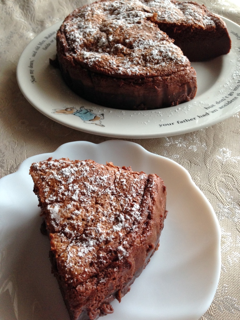 ココアのマジックケーキ